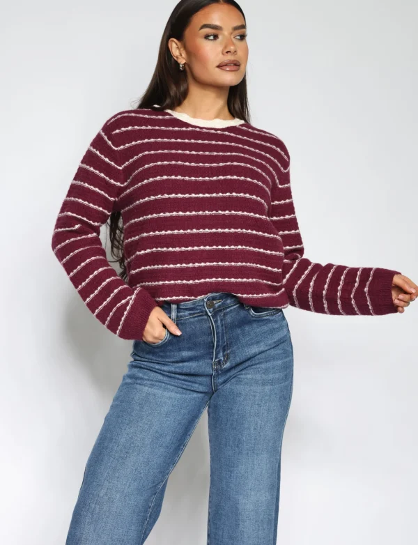 Trui Jolene Bordeaux
