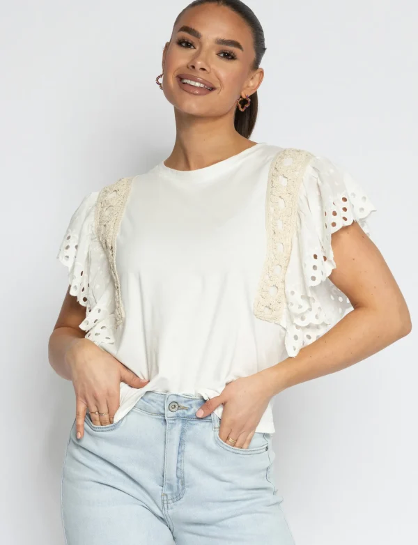 T-shirt Tinney Wit