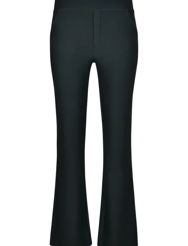 Wide leg broek Lotte Zwart