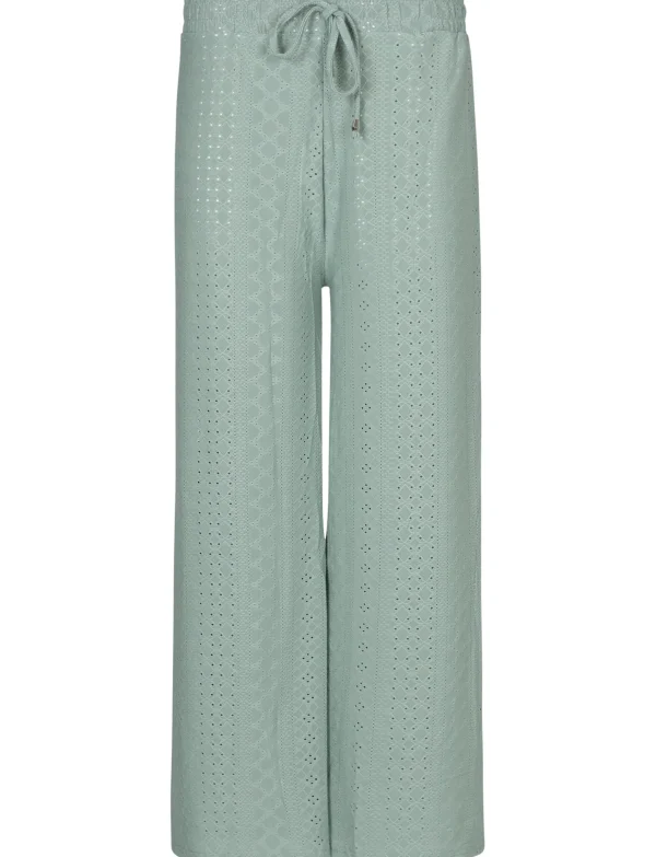 Wijde broek Beverly Groen