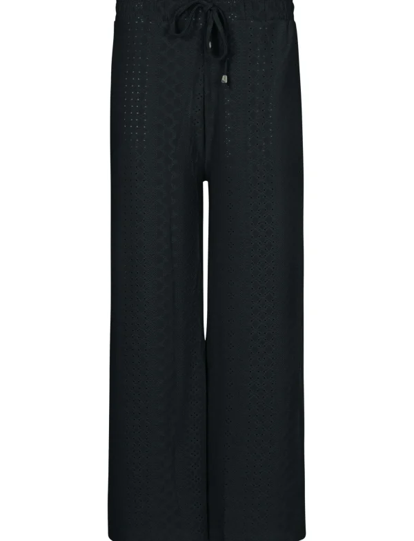 Wijde broek Beverly Zwart