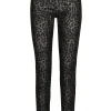 ZAC & ZOE | Leatherlook, Skinny Jeans B3532 Panter Bruin