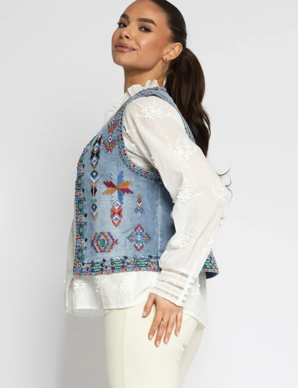 ZAC & ZOE | Spijkergilet Nova Blauw