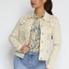ZAC & ZOE | Spijkerjacket hartjes Beige